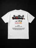 White t-shirt with Red Bull Racing logo 